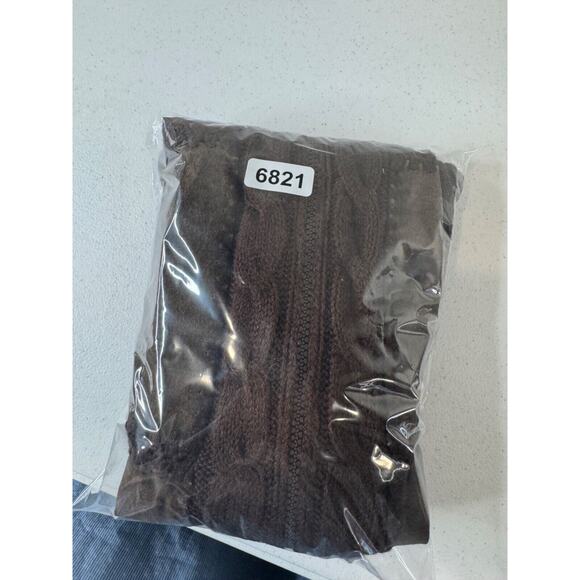 Designers Studio Women's Brown Suede & Knit‎ Vest XL Full Zip Casual - Picture 13 of 13